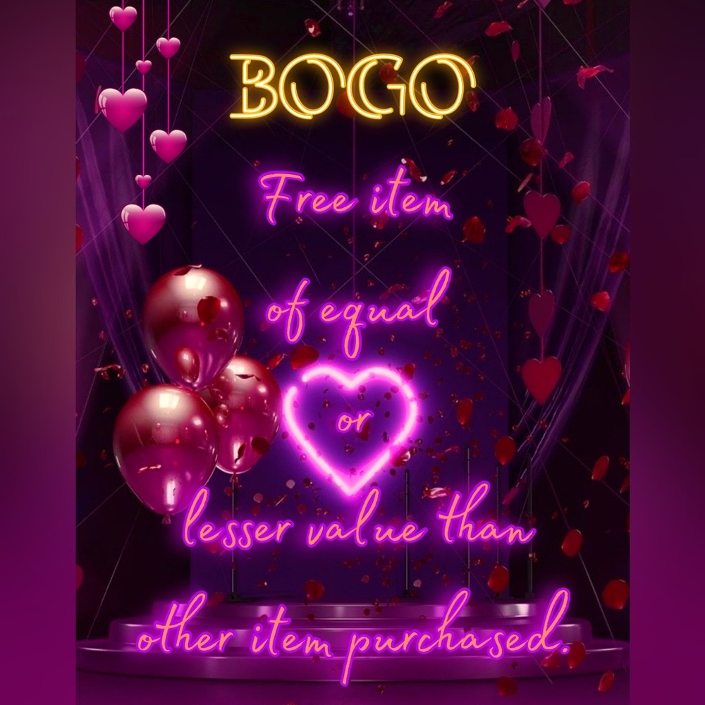 MOST ITEMS ARE BOGO